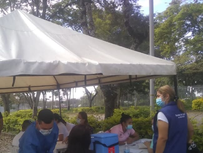 Vacunación Parque Deportivo Ibagué 
