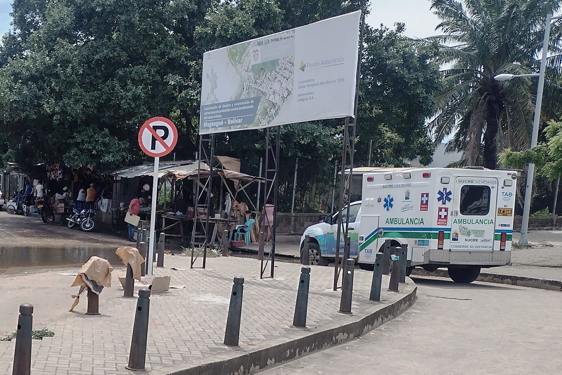 Guardián del Inpec resultó herido con un arma de fuego dentro de la Cárcel de Magangué