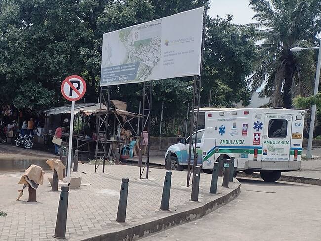 Guardián del Inpec resultó herido con un arma de fuego dentro de la Cárcel de Magangué