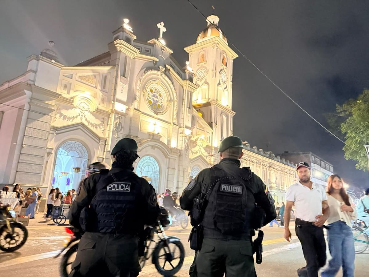 Semana Santa en Ibagué: policía y autoridades aumentan vigilancia en templos y calles