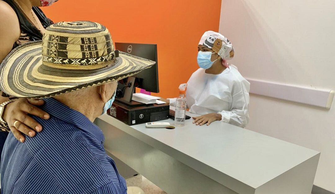 Cita de vacunación contra el COVID-19.