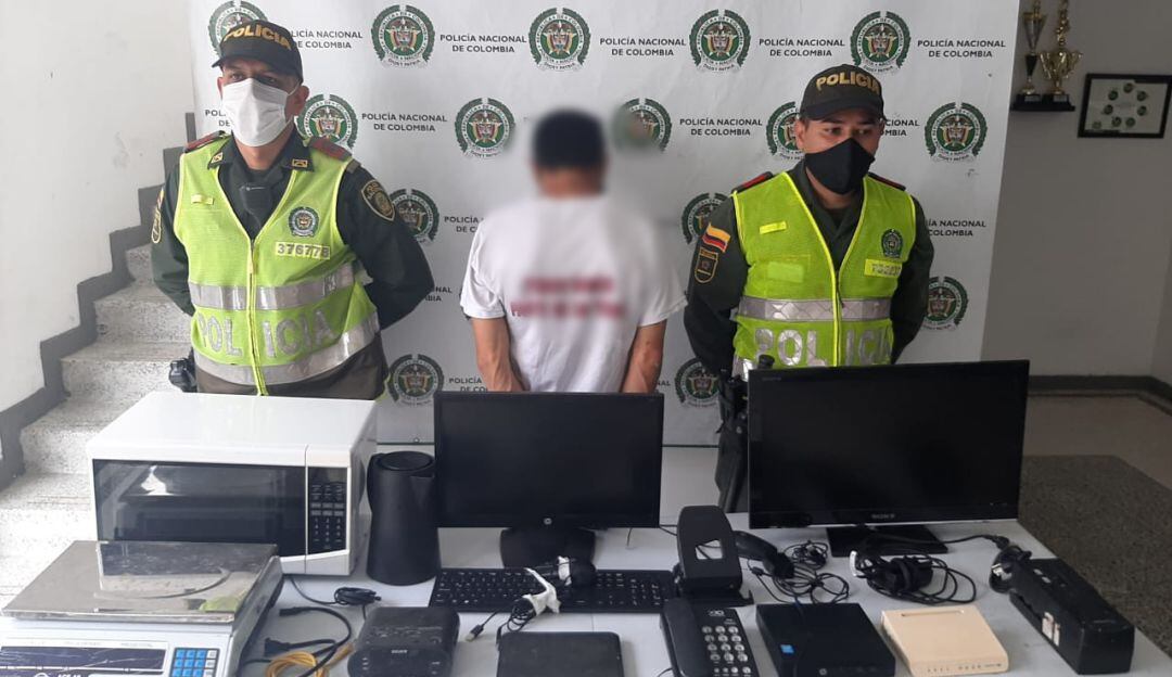 Capturado por presunto hurto a un CDI de Villamaría.