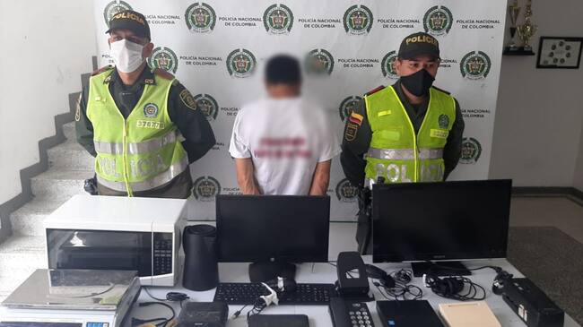 Capturado por presunto hurto a un CDI de Villamaría.