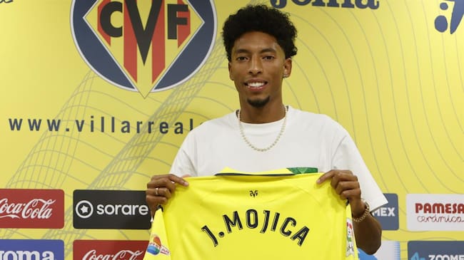 Johan Mojica, presentado en el Villarreal