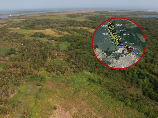 Proyecto por posible construcción de parque eólico cerca del parque Isla Salamanca./ Foto: Alejandro Matías y suministrada