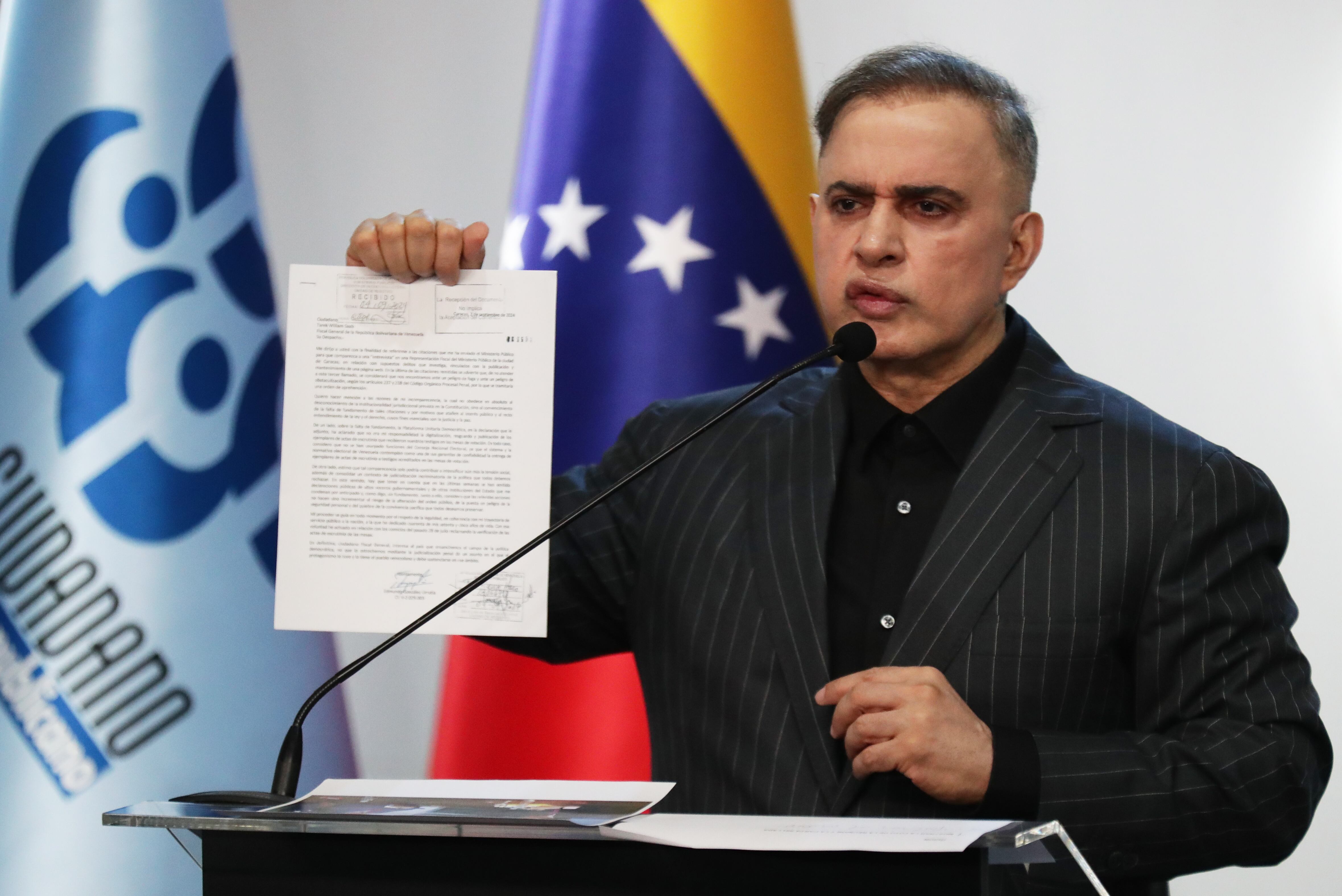 AME6184. CARACAS (VENEZUELA), 05/09/2024.-  EFE/ Ronald Pena R