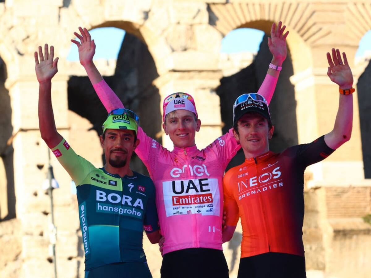 Daniel Martínez: “Desde que uno comienza, sueña con llegar al podio del Giro”