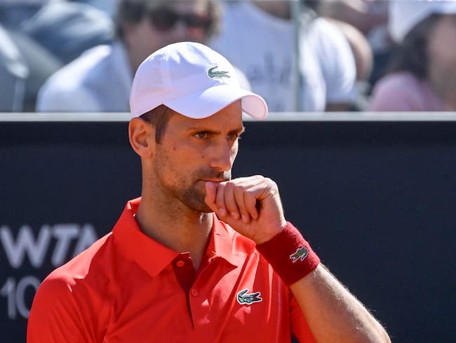 Novak Djokovic se despidió del Masters 1000 de Roma. (Tenis, Italia, Roma) EFE/EPA/ALESSANDRO DI MEO