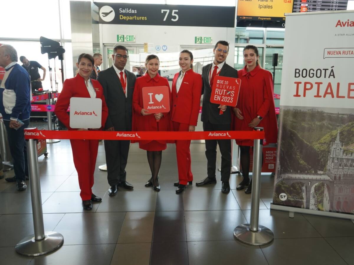 Entró en operación ruta Bogotá-Ipiales-Bogotá de Avianca