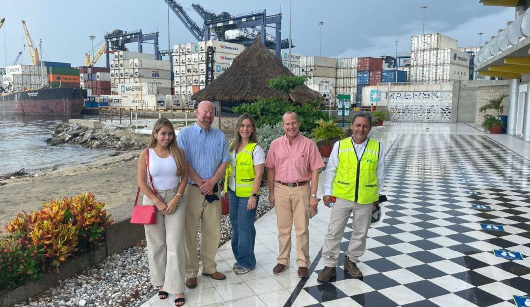 Presidente del Gulf Port visitó el Puerto de Santa Marta  