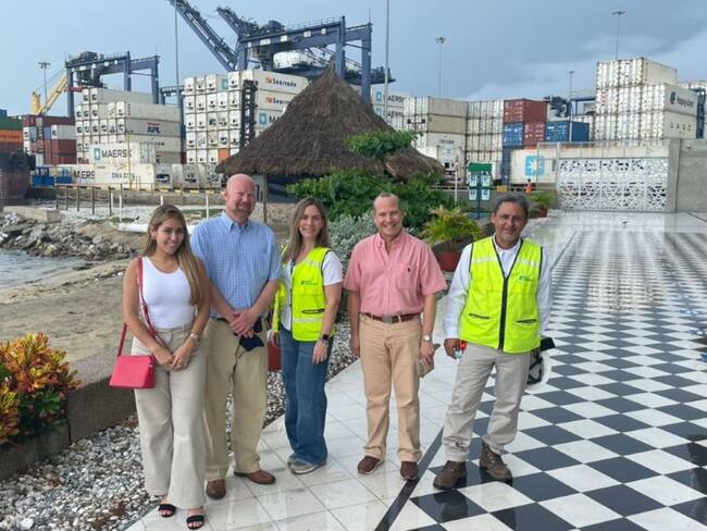 Presidente del Gulf Port visitó el Puerto de Santa Marta 
 