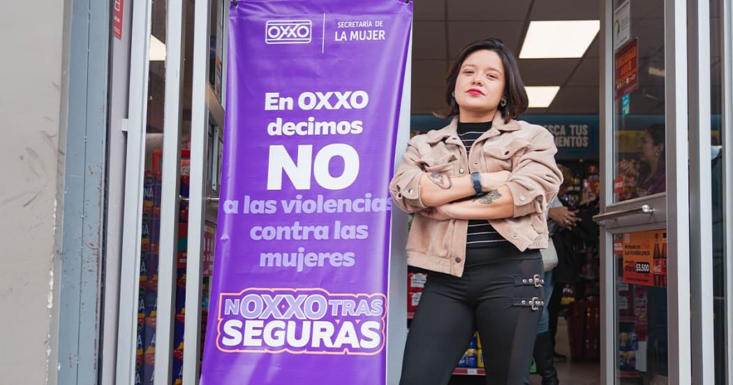“NOXXOtras Seguras” en Bogotá: nuevas tiendas OXXO se convierten en puntos seguros para las mujeres. Foto: Alcaldía de Bogotá