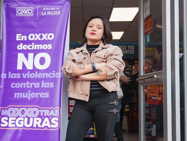 “NOXXOtras Seguras” en Bogotá: nuevas tiendas OXXO se convierten en puntos seguros para las mujeres. Foto: Alcaldía de Bogotá