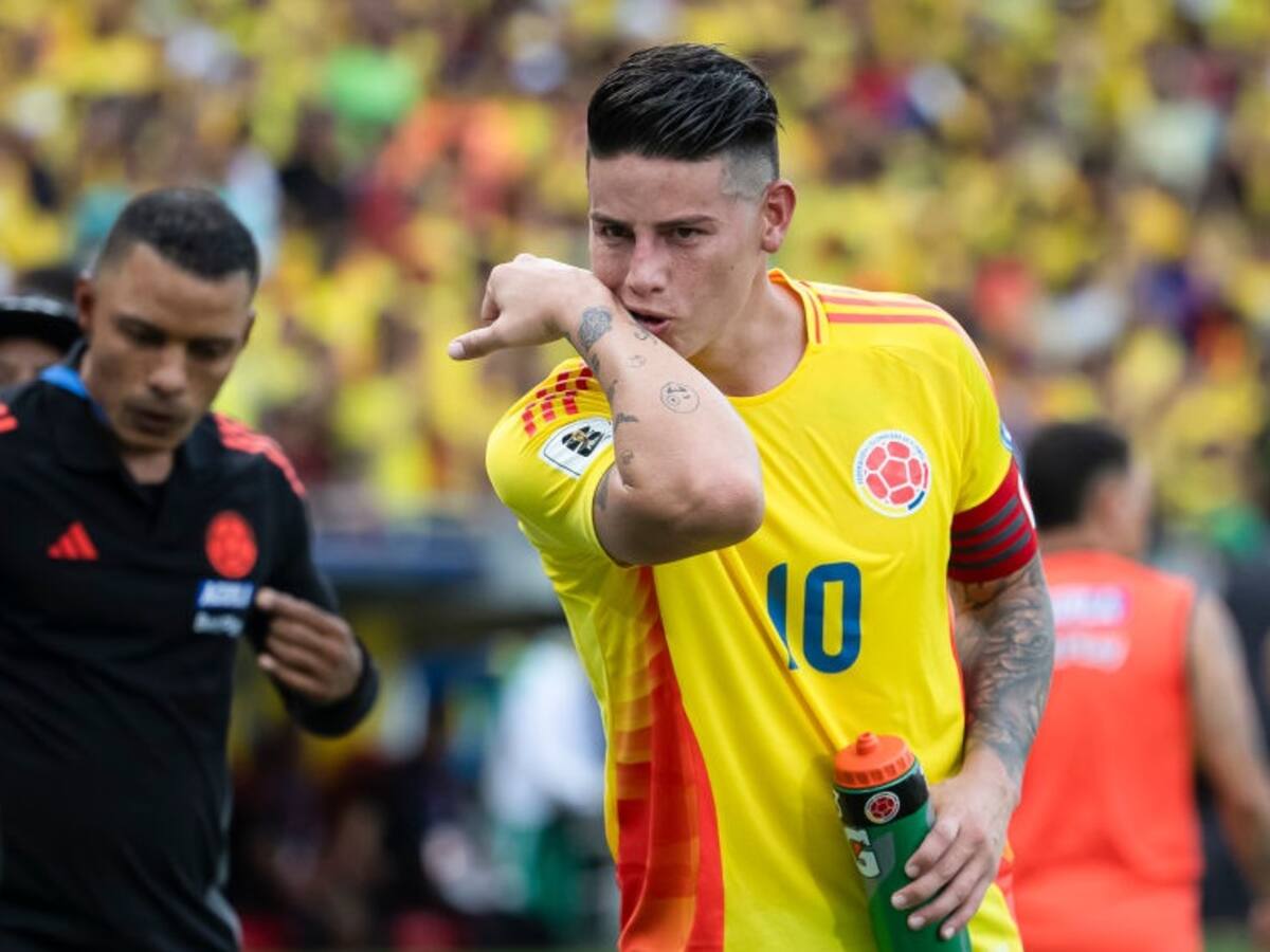 James Rodríguez se sinceró: sentidas palabras sobre ser capitán de la Selección Colombia