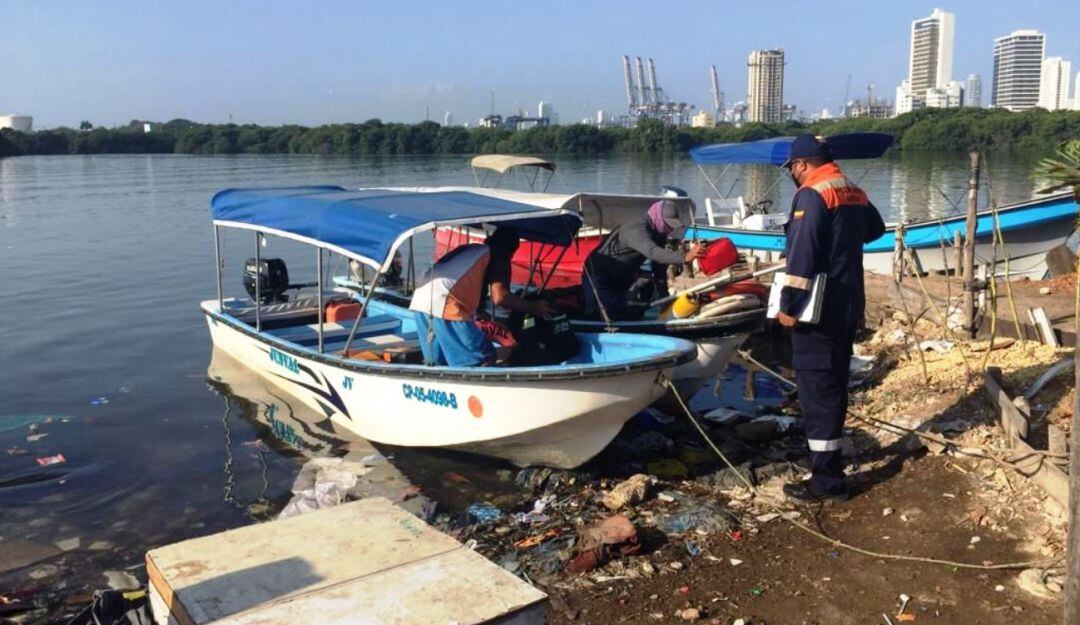 Como parte del control a las actividades marítimas en la ciudad, continúa vigilando los arribos y zarpes de naves en este punto