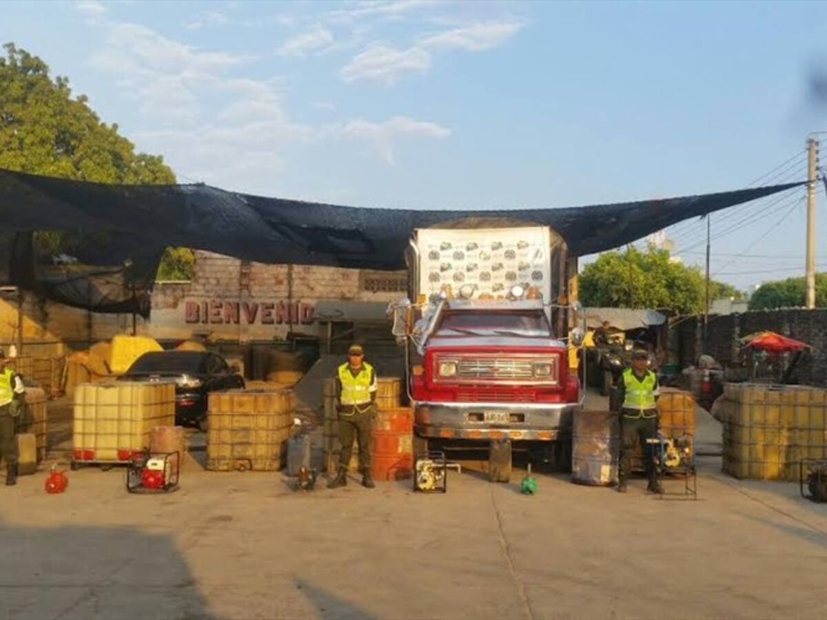 Cesar: 15 tanques que almacenaban gasolina de contrabando fueron ubicados por autoridades