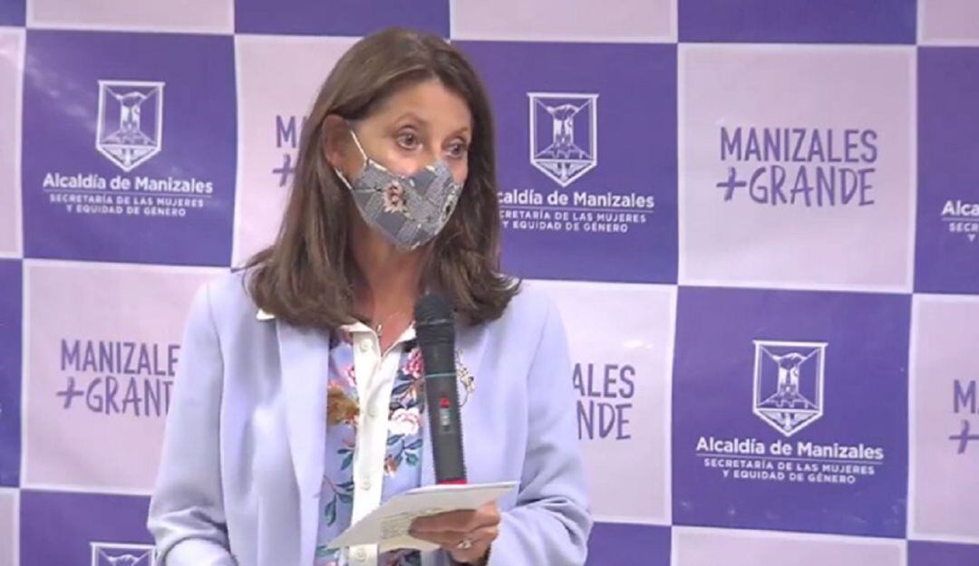 En su visita a Manizales la vicepresidente de la República, Martha Lucía Ramírez Blanco