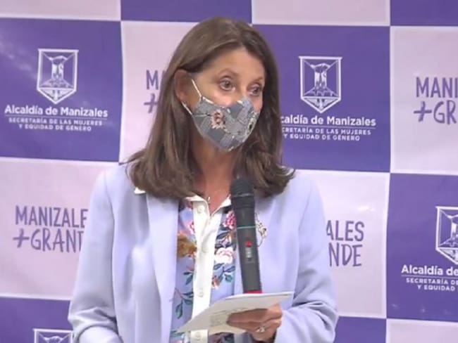En su visita a Manizales la vicepresidente de la República, Martha Lucía Ramírez Blanco
