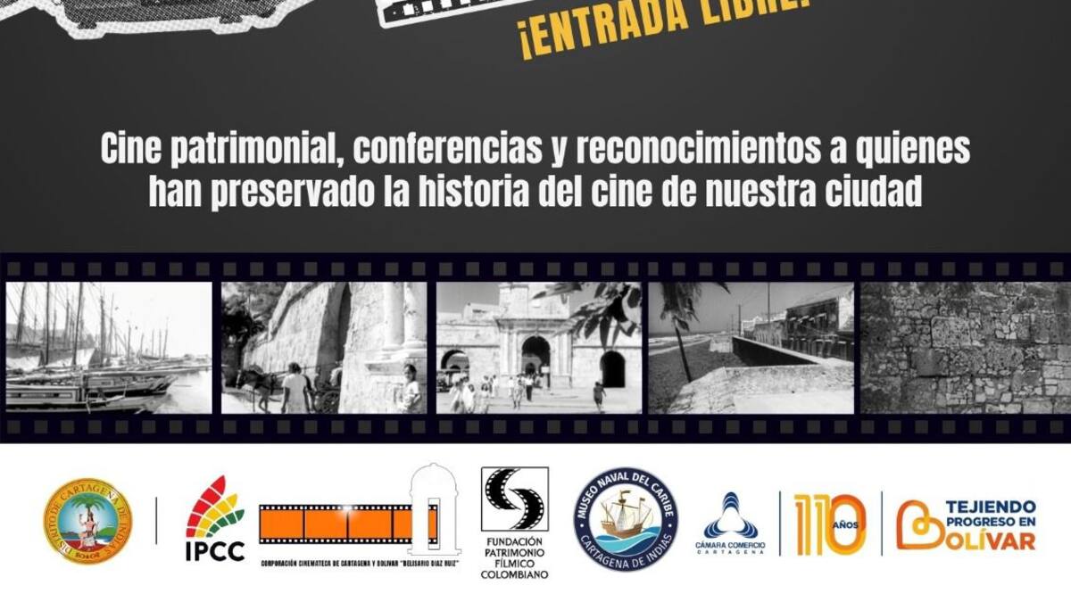 Cinemateca de Cartagena presenta “Escenarios de la Memoria 1928-1970”