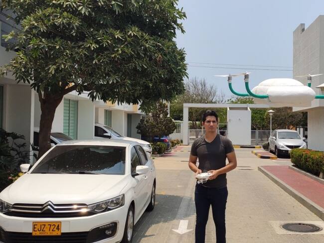 Venezolano diseñó un drone de icopor para transportar medicina