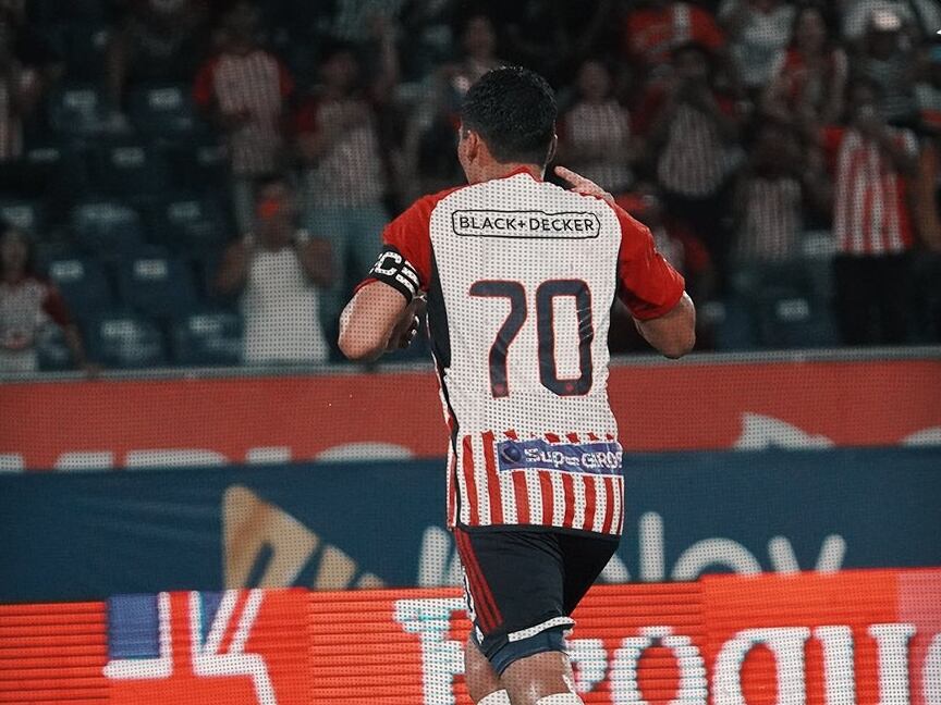 Carlos Bacca, capitán del Junior de Barranquilla / @JuniorClubSA
