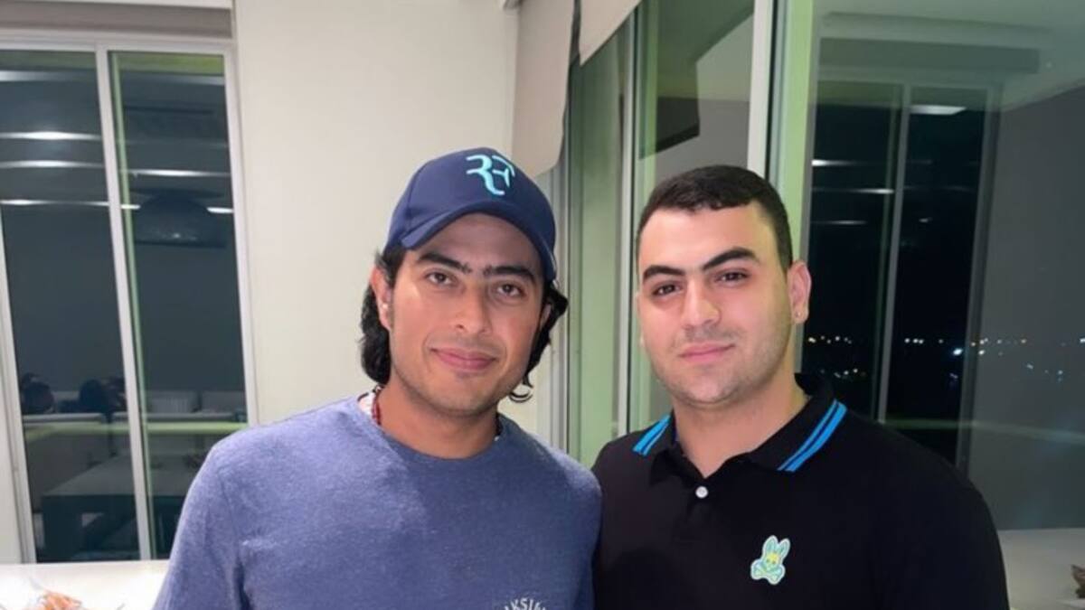 La polémica foto de Nicolás Petro y el hijo de Musa Besaile