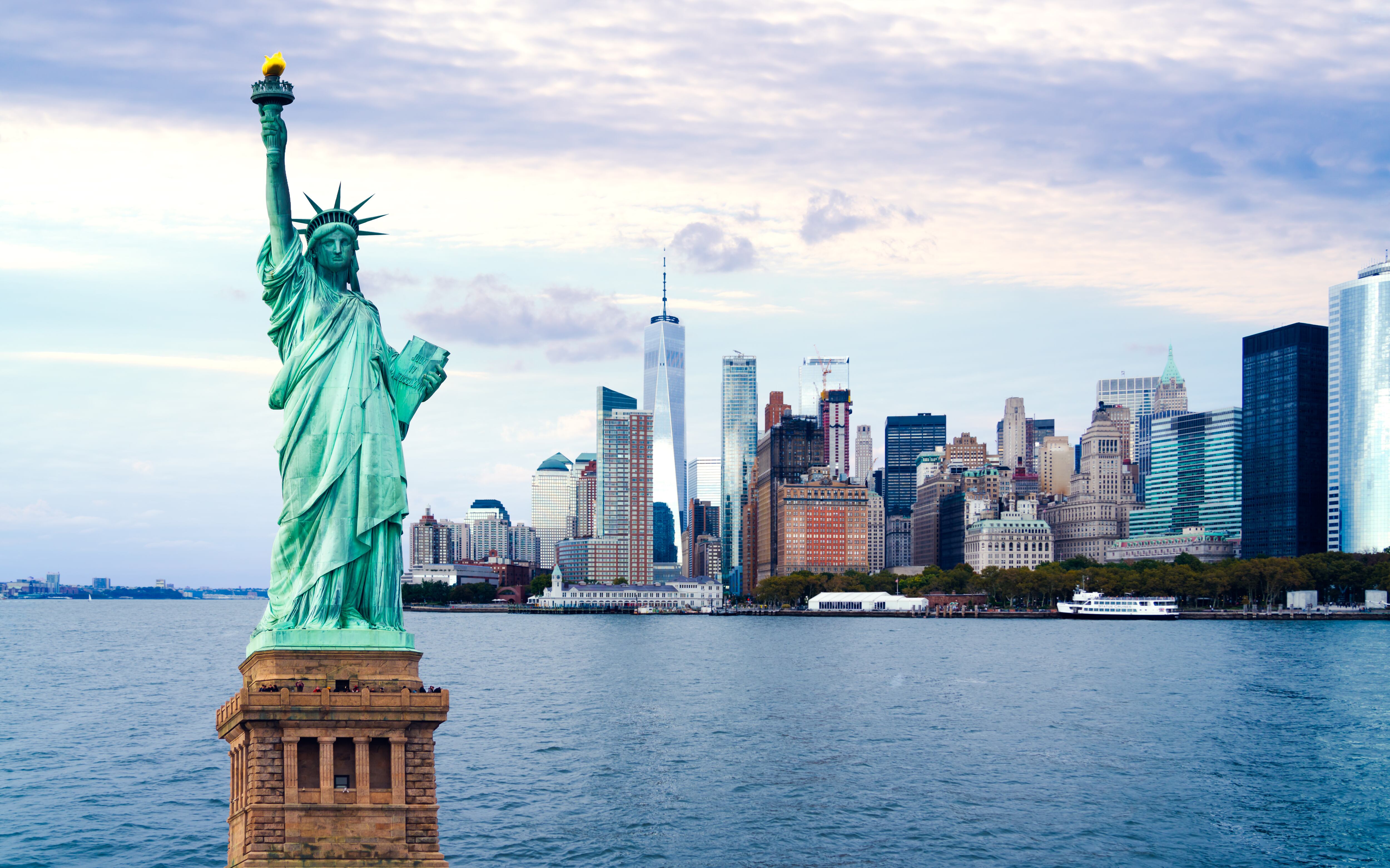 Estatua de la Libertad en Estados Unidos - Foto vía Getty Images