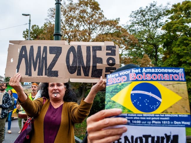 Manifestaciones contra Bolsonaro