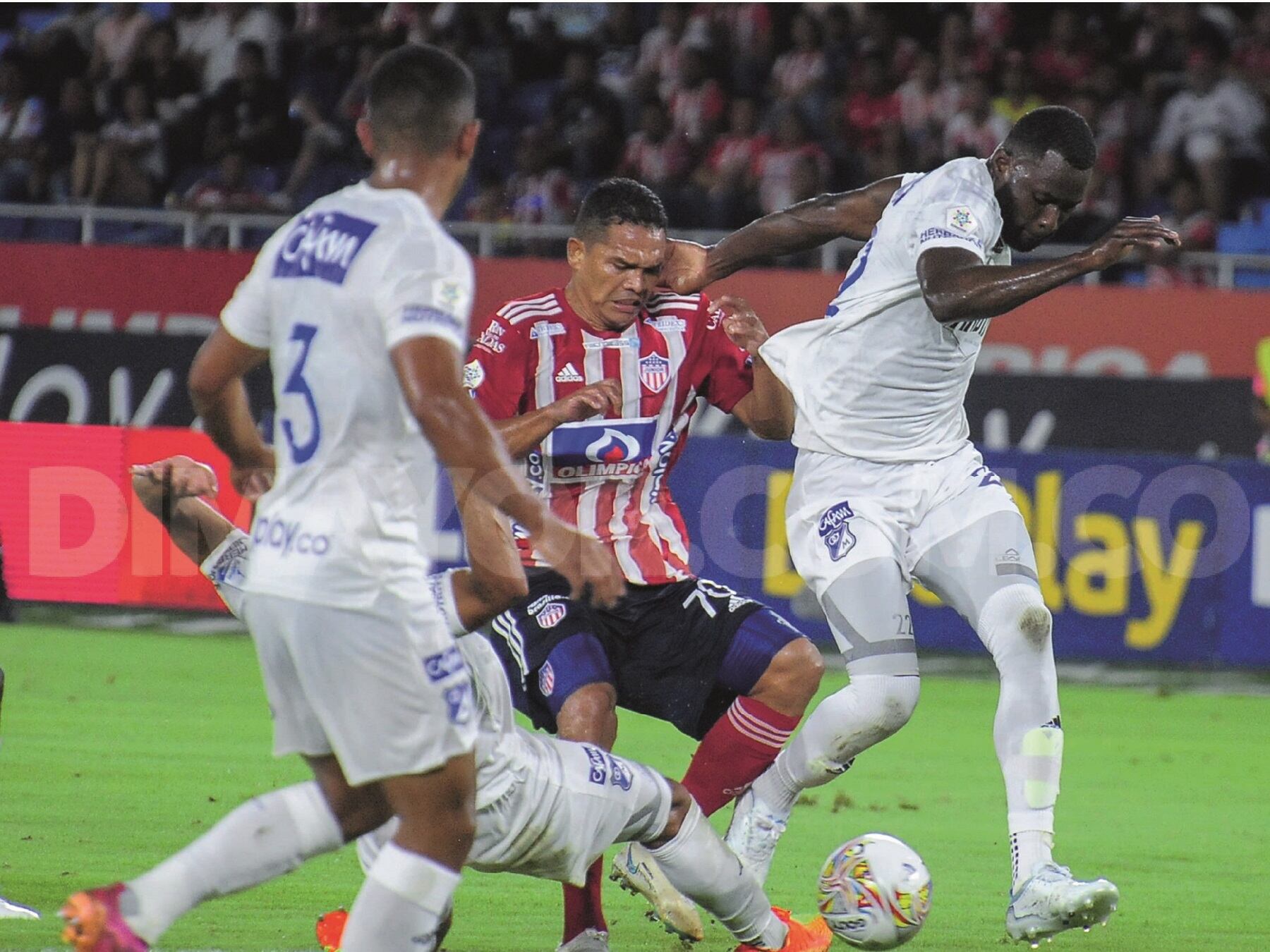 Millonarios se impuso ante Junior en Barranquilla / Dimayor