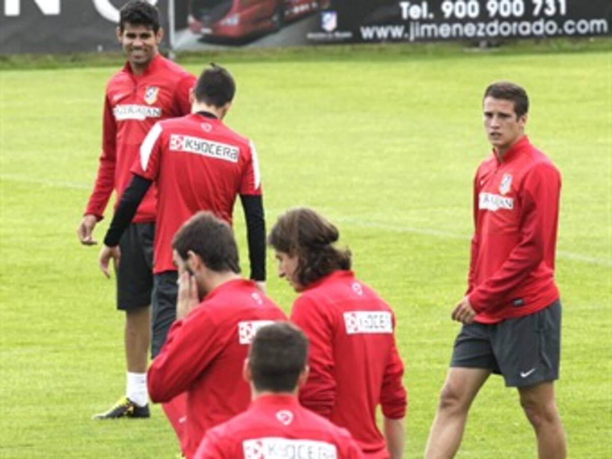 Atlético de Madrid entrena de cara al juego ante Celta de Vigo