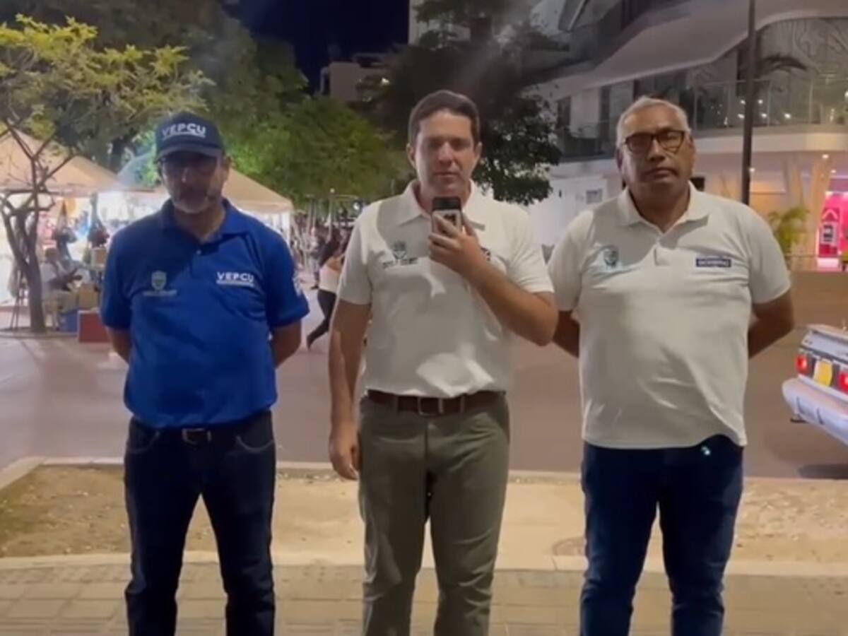 Vigías del espacio público de Santa Marta fueron atacados con arma blanca durante un procedimiento