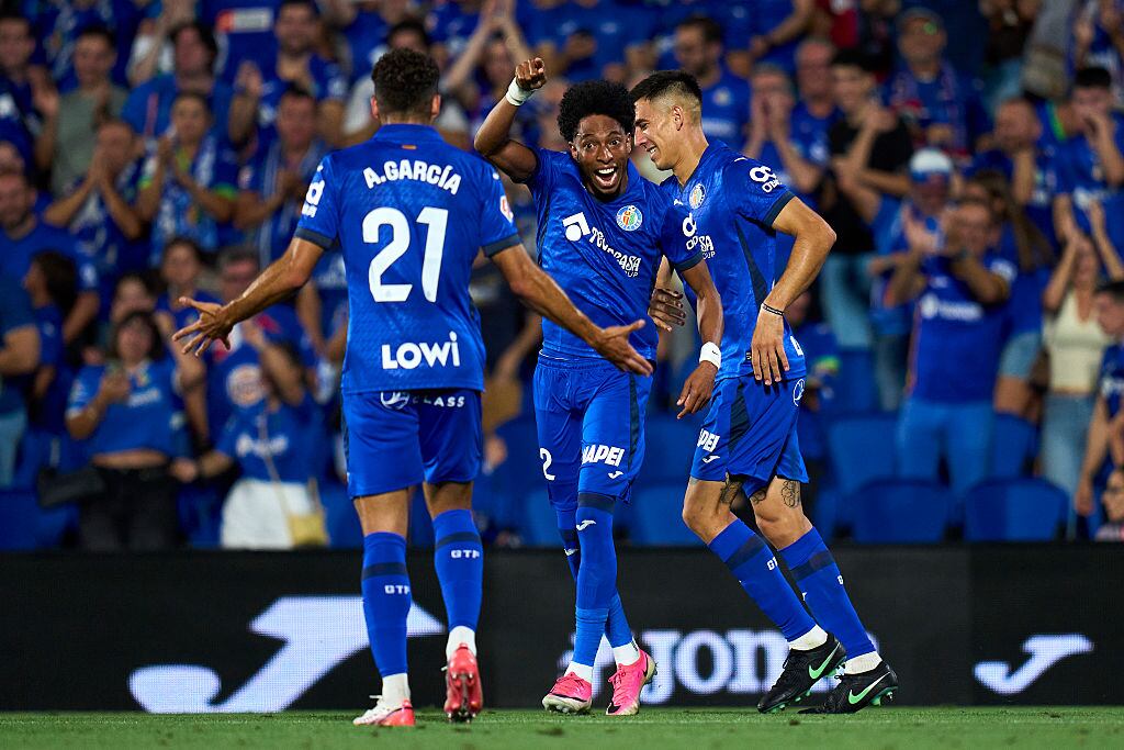 DT del Getafe se rinde ante Johan Mojica: “Siempre quisimos tenerlo... Era una necesidad”. (Photo by Diego Souto/Getty Images)