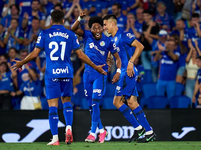 DT del Getafe se rinde ante Johan Mojica: “Siempre quisimos tenerlo... Era una necesidad”. (Photo by Diego Souto/Getty Images)