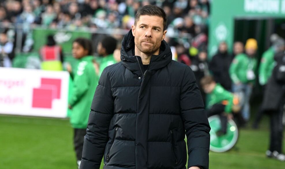 Xabi Alonso, entrenador del Bayer Leverkusen / Getty Images
