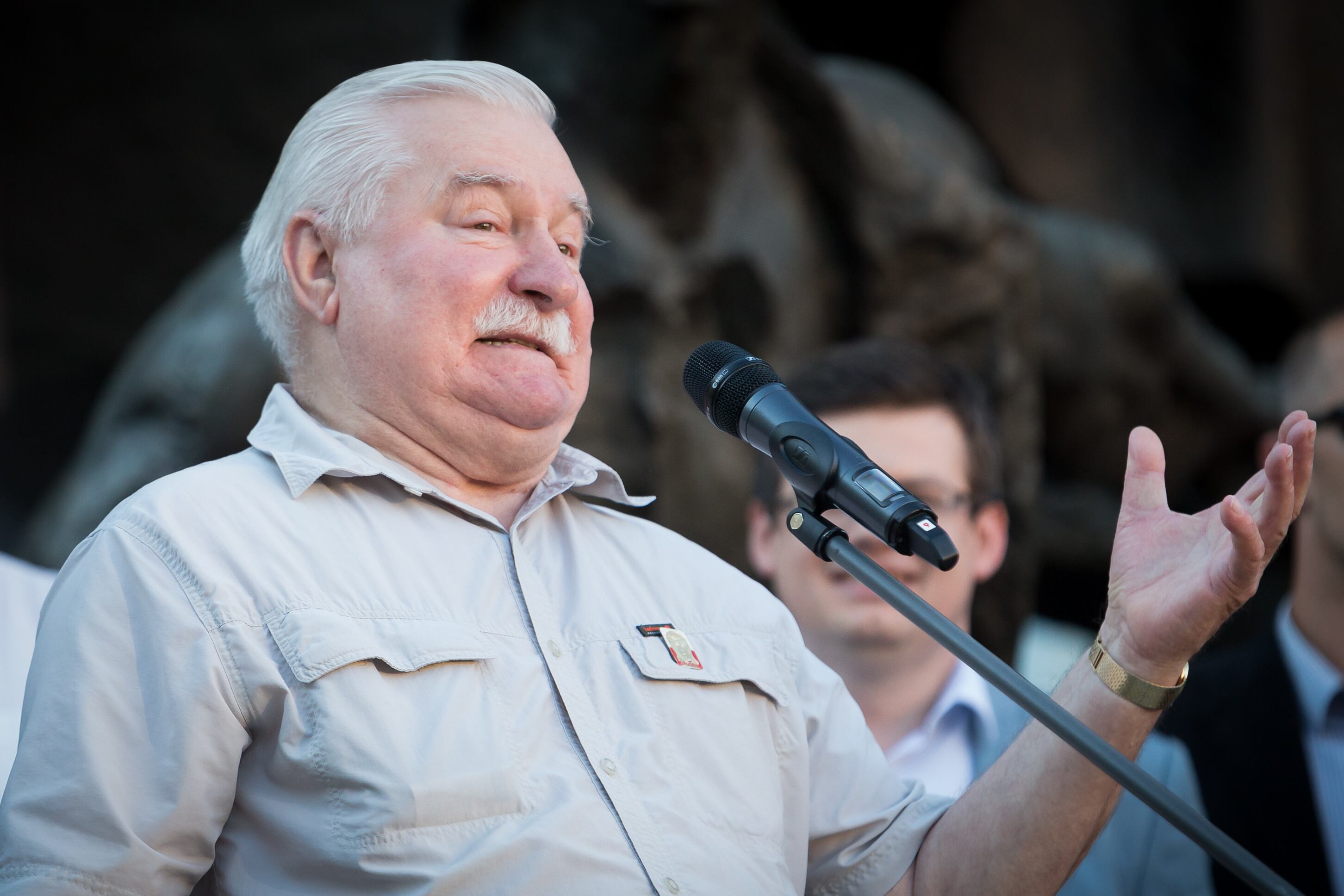 Lech Walesa. Foto: Mateusz Wlodarczyk / NurPhoto via Getty Images