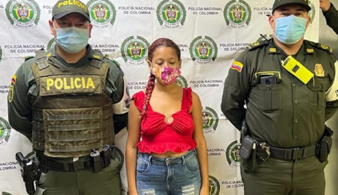 Mujer capturada por agredir a su hijo