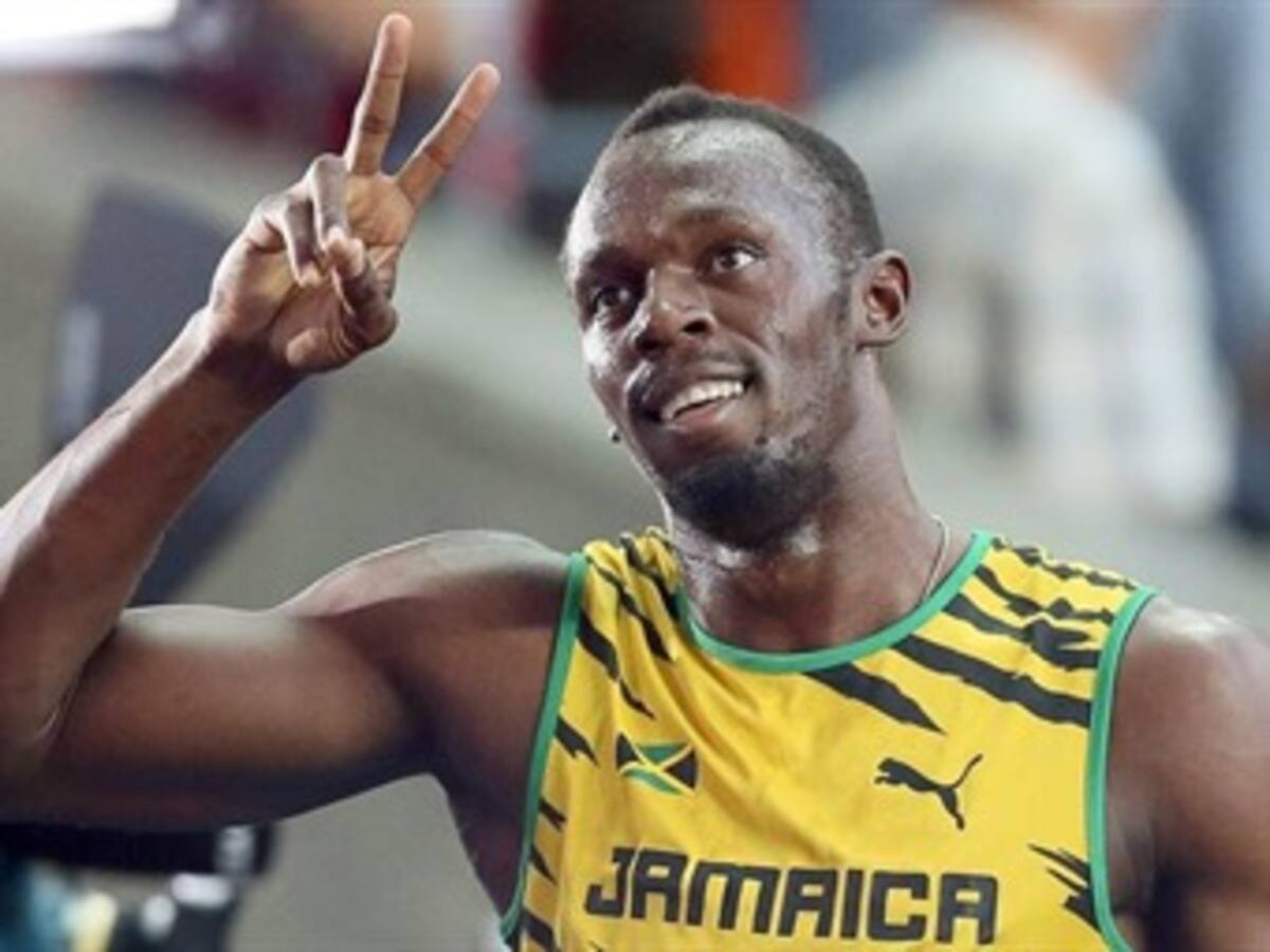 Bolt consigue su tercer título mundial consecutivo de 200 metros en Moscú