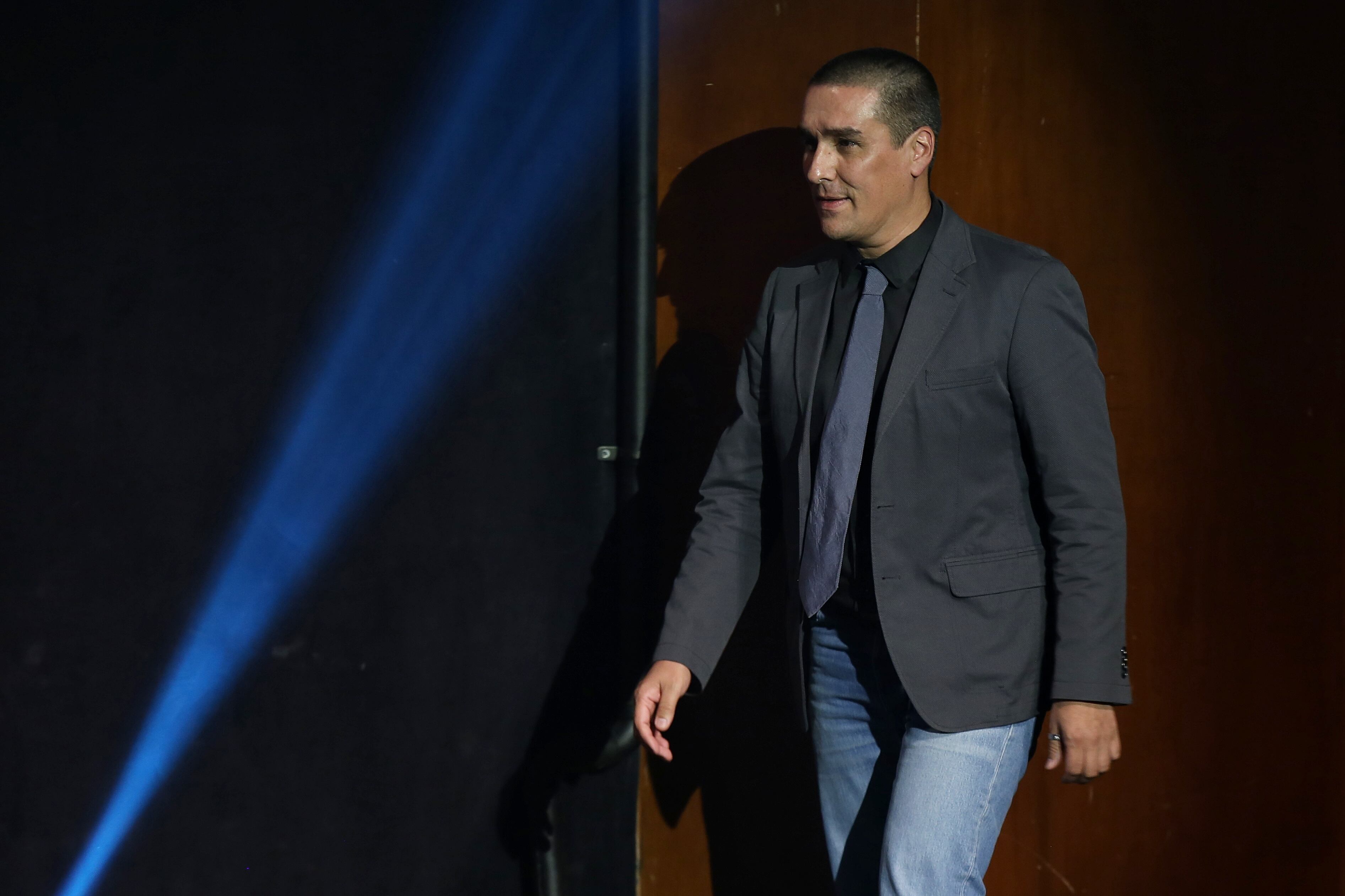 Bogotá. Febrero 7 de 2020. Premio Nacional de Periodismo CPB 2020. En la foto: Julio César González Quiceno “Matador” caricaturista de el diario El Tiempo ganador en la categoría Mejor trabajo de periodismo en caricatura por su trabajo “Se hizo escuchar”. (Colprensa - Camila Díaz)