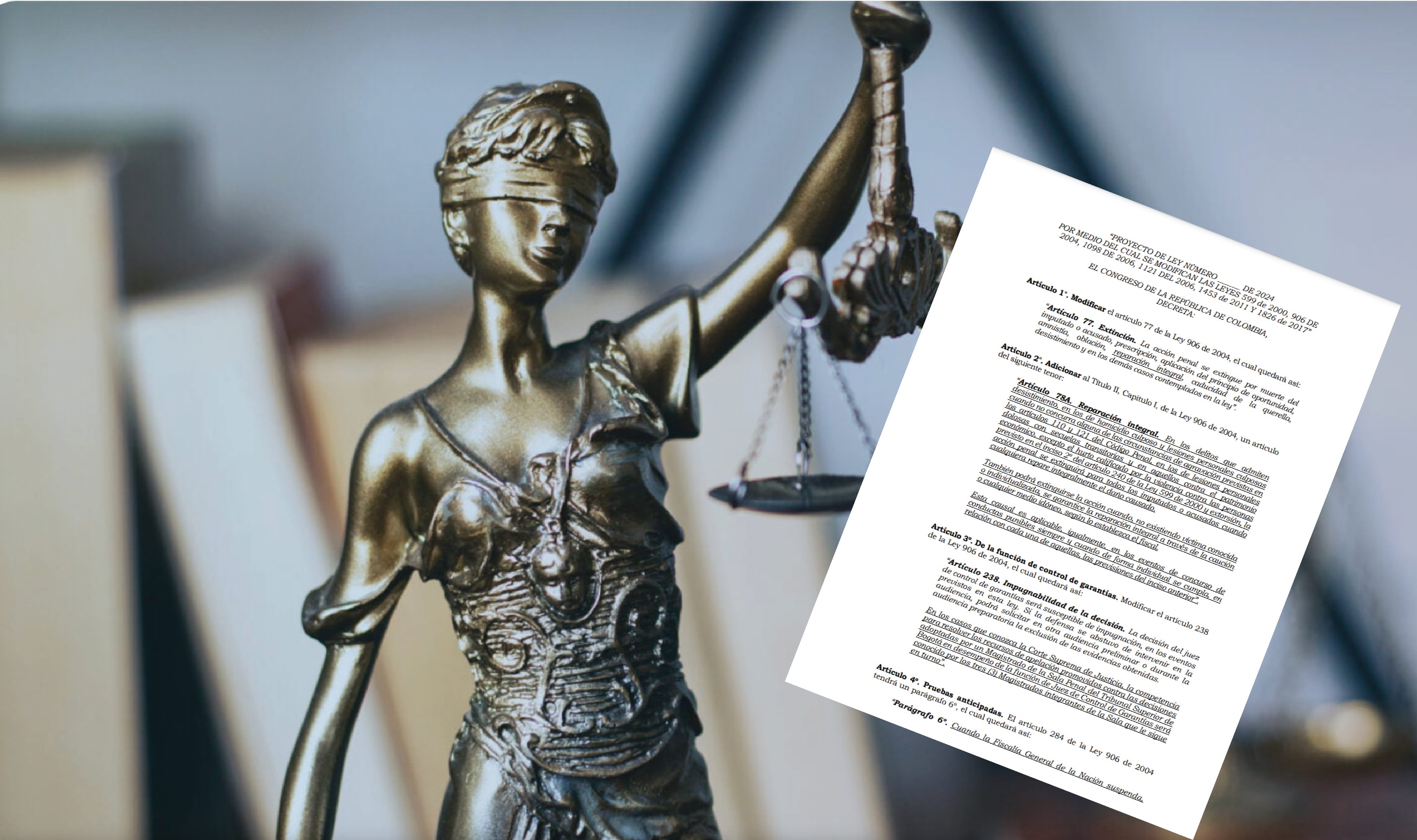 La reforma que proponen la Fiscalía y la Corte Suprema de Justicia. FOTO DE FONDO tomada de la página de la Corte Suprema de Justicia