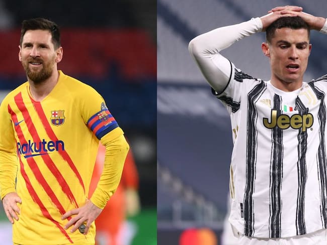 Lionel Messi y Cristiano Ronaldo se quedan juntos por fuera de los cuartos de final de la Champions League tras 16 años.