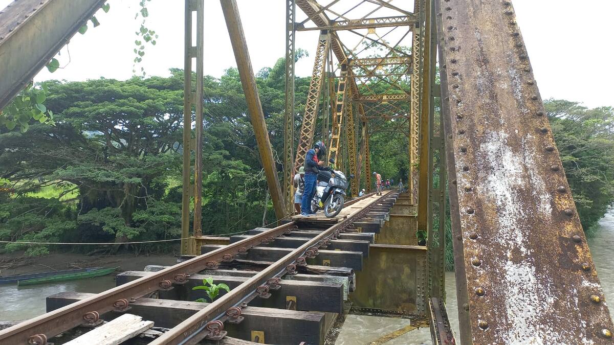 Alexander Uribe, coordinador viaje por vía férrea