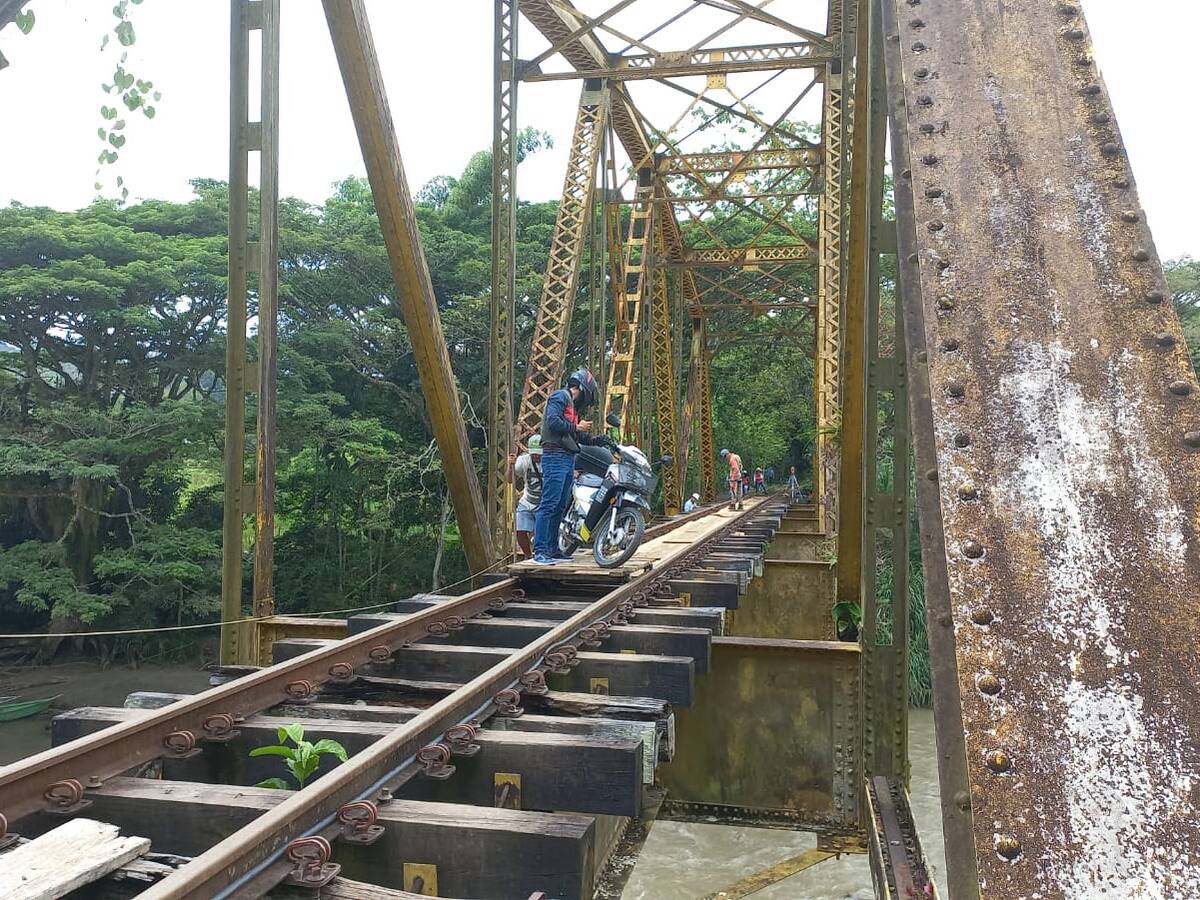Alexander Uribe, coordinador viaje por vía férrea