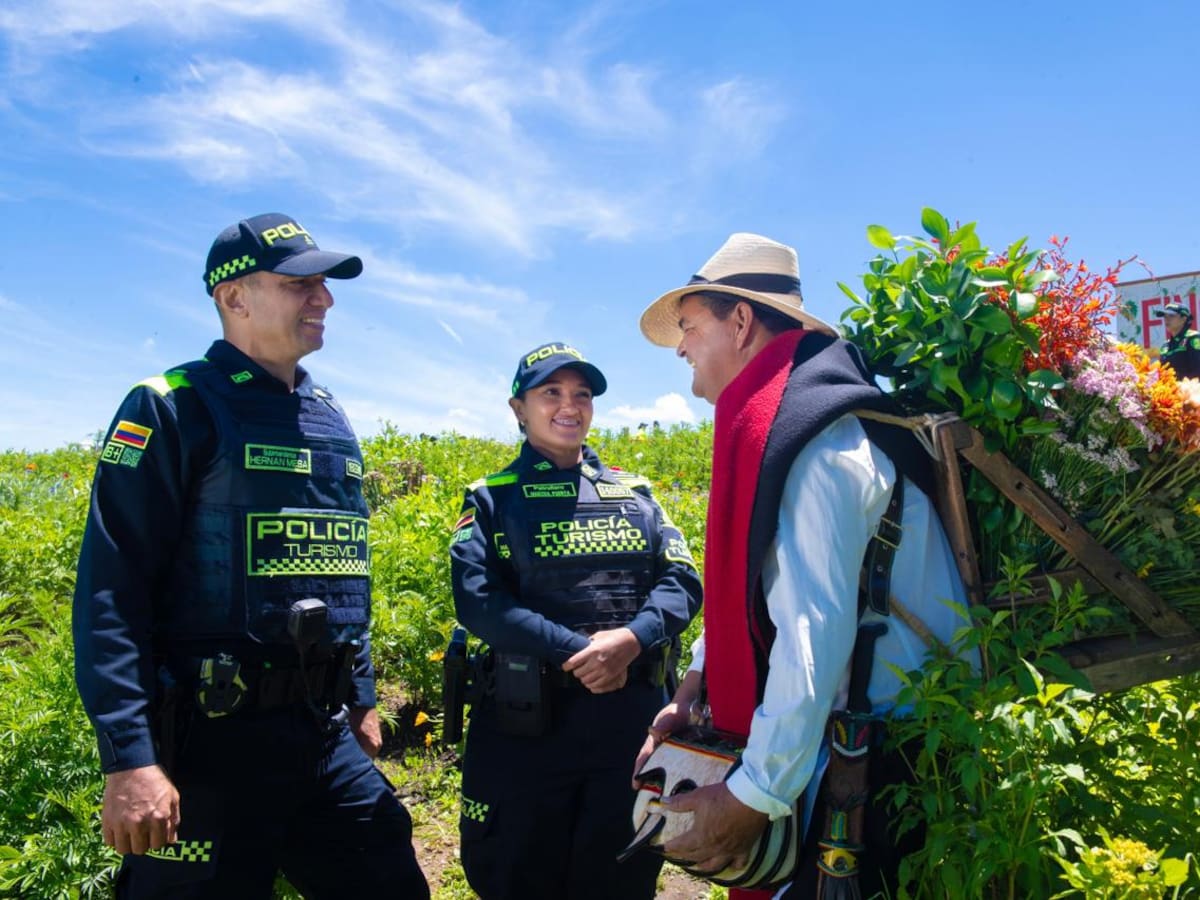 Policía despliega más de 2.500 uniformados para garantizar la seguridad durante la Feria de Flores