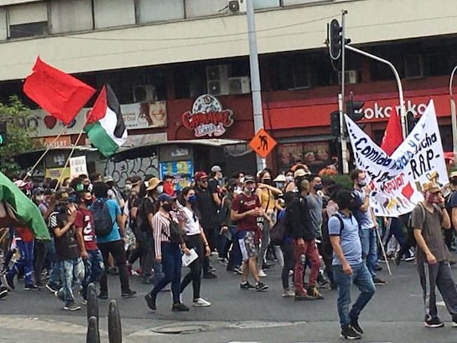 Capturan a 45 personas por enfrentamientos en el centro de Medellín