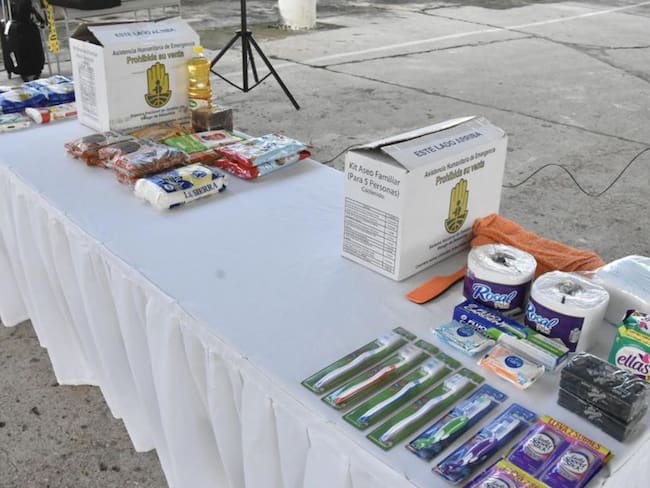 Ungrd entregó kits de alimentos y aseo para damnificados en Magdalena