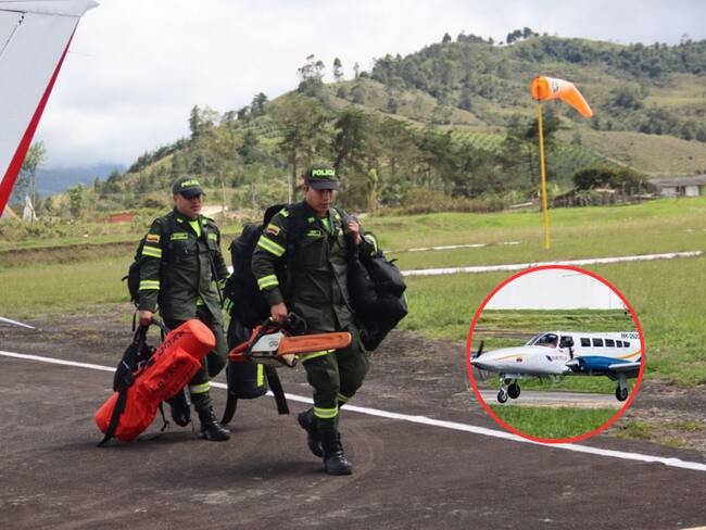 Creemos que están a 1 hora de sitio de accidente: Lo último sobre avioneta desaparecida en Antioquia