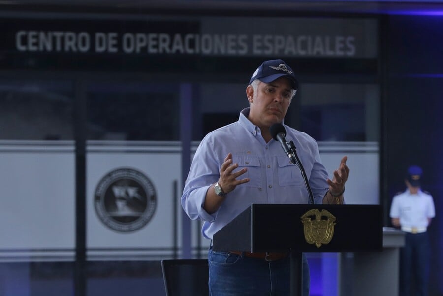 Presidente Iván Duque. Foto: Colprensa.