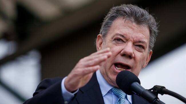 Juan Manuel Santos. Foto: Colprensa