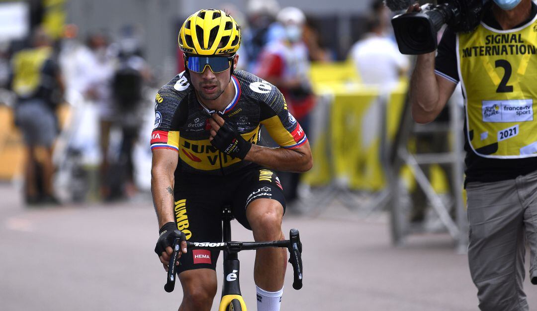 Primoz Roglic, ciclista esloveno del equipo Jumbo Visma