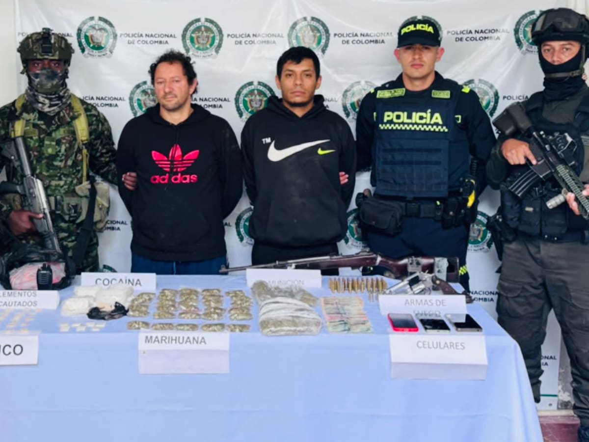 Capturados alias ‘Tío’ y ‘Lechuza’, miembros del Clan del Golfo que delinquían en Risaralda